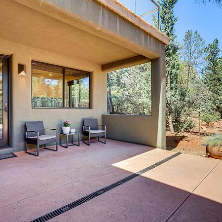 Ferienwohnung Sedona Couples Retreat With Patio Walk To Trails! Exterior foto