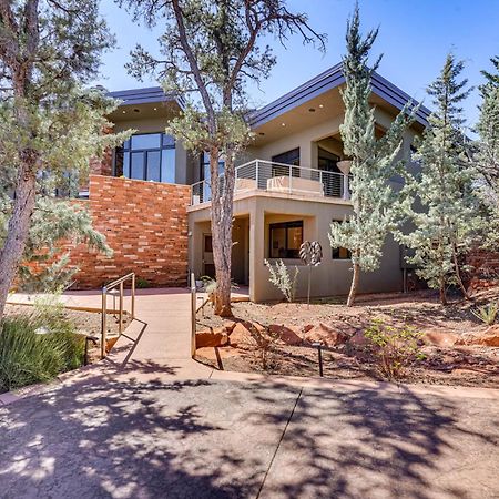 Ferienwohnung Sedona Couples Retreat With Patio Walk To Trails! Exterior foto