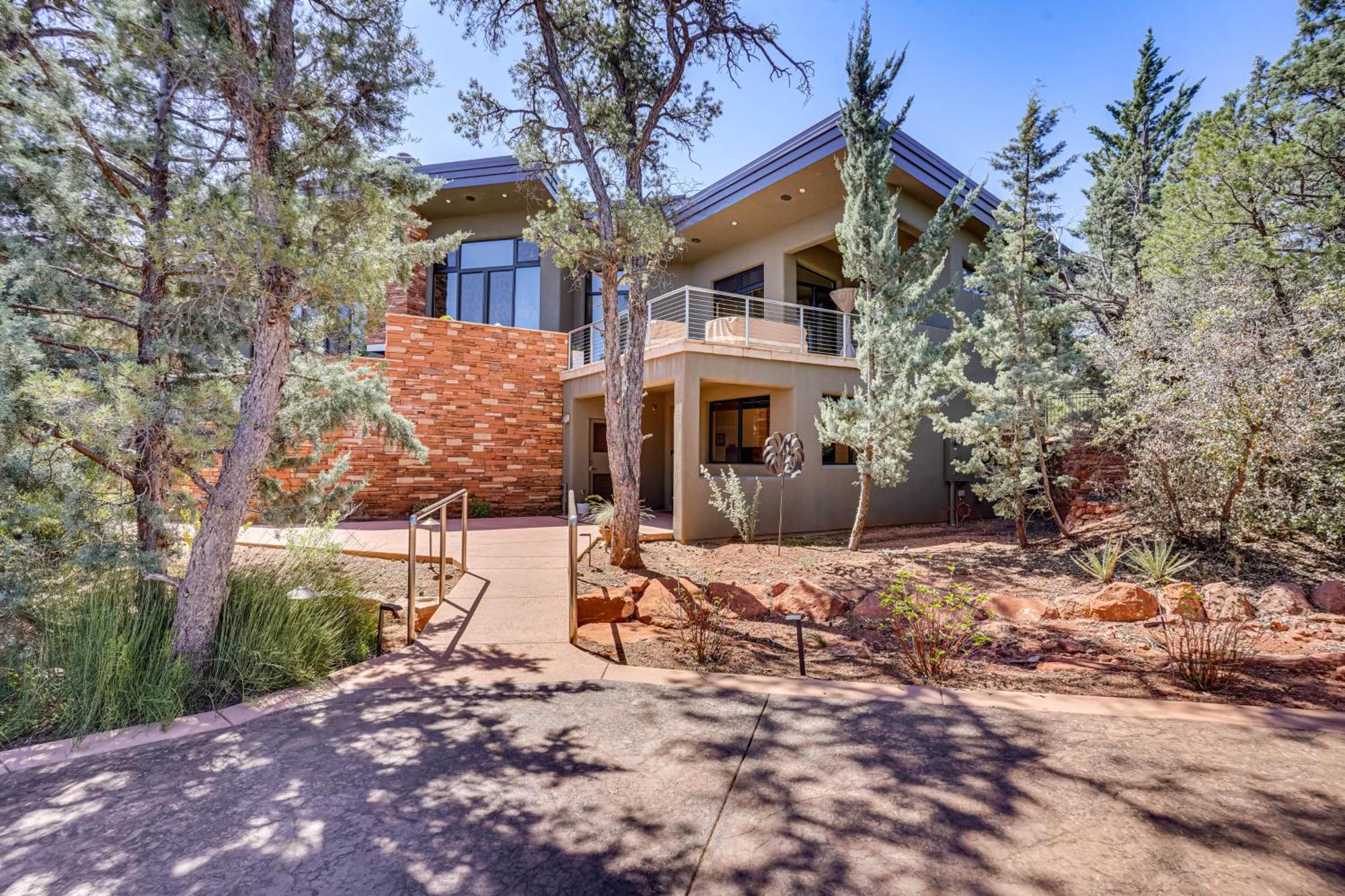 Ferienwohnung Sedona Couples Retreat With Patio Walk To Trails! Exterior foto