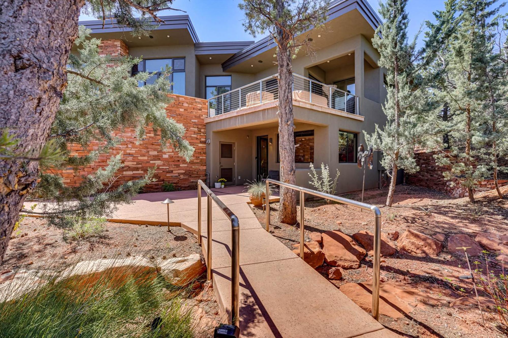Ferienwohnung Sedona Couples Retreat With Patio Walk To Trails! Exterior foto