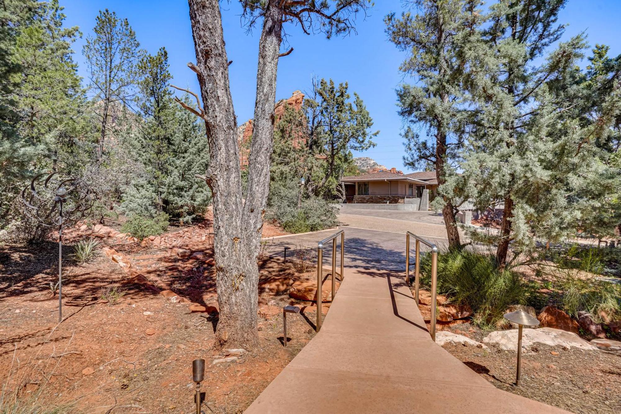 Ferienwohnung Sedona Couples Retreat With Patio Walk To Trails! Exterior foto