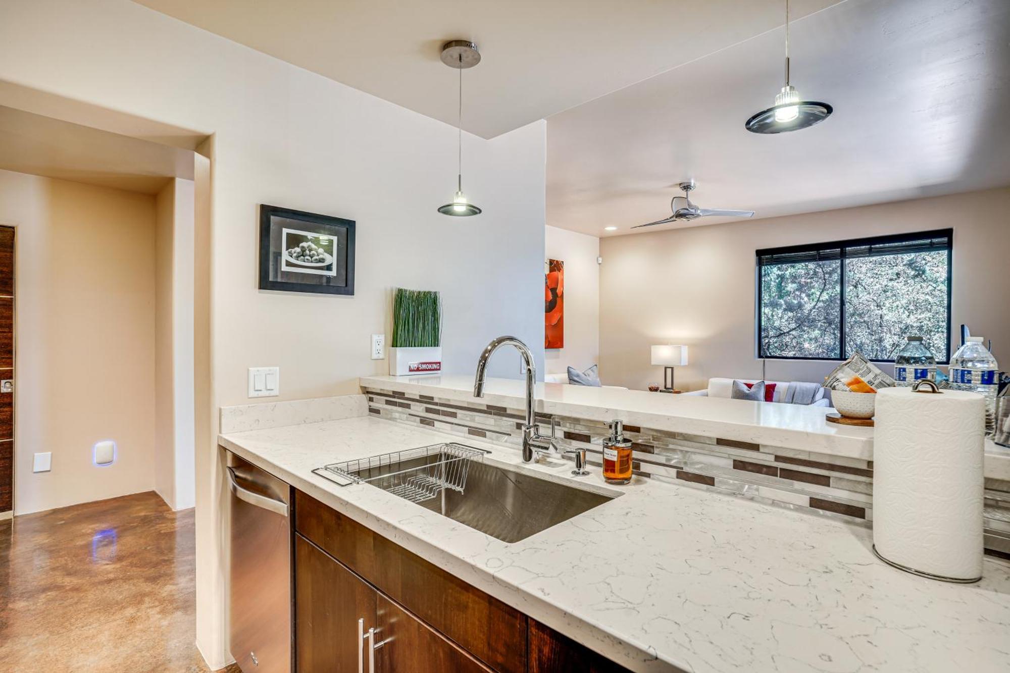 Ferienwohnung Sedona Couples Retreat With Patio Walk To Trails! Exterior foto